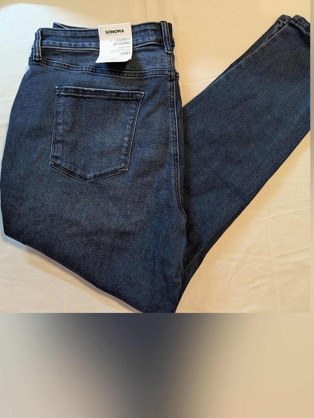 Ladies Sonoma Curvy Jegging High Rise Jeans Size 18R BNWT